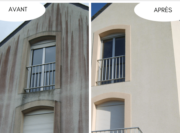 Rénovation de façade à Barentin