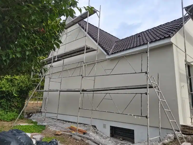 Rénovation de façade et enduit à Bois-Guillaume