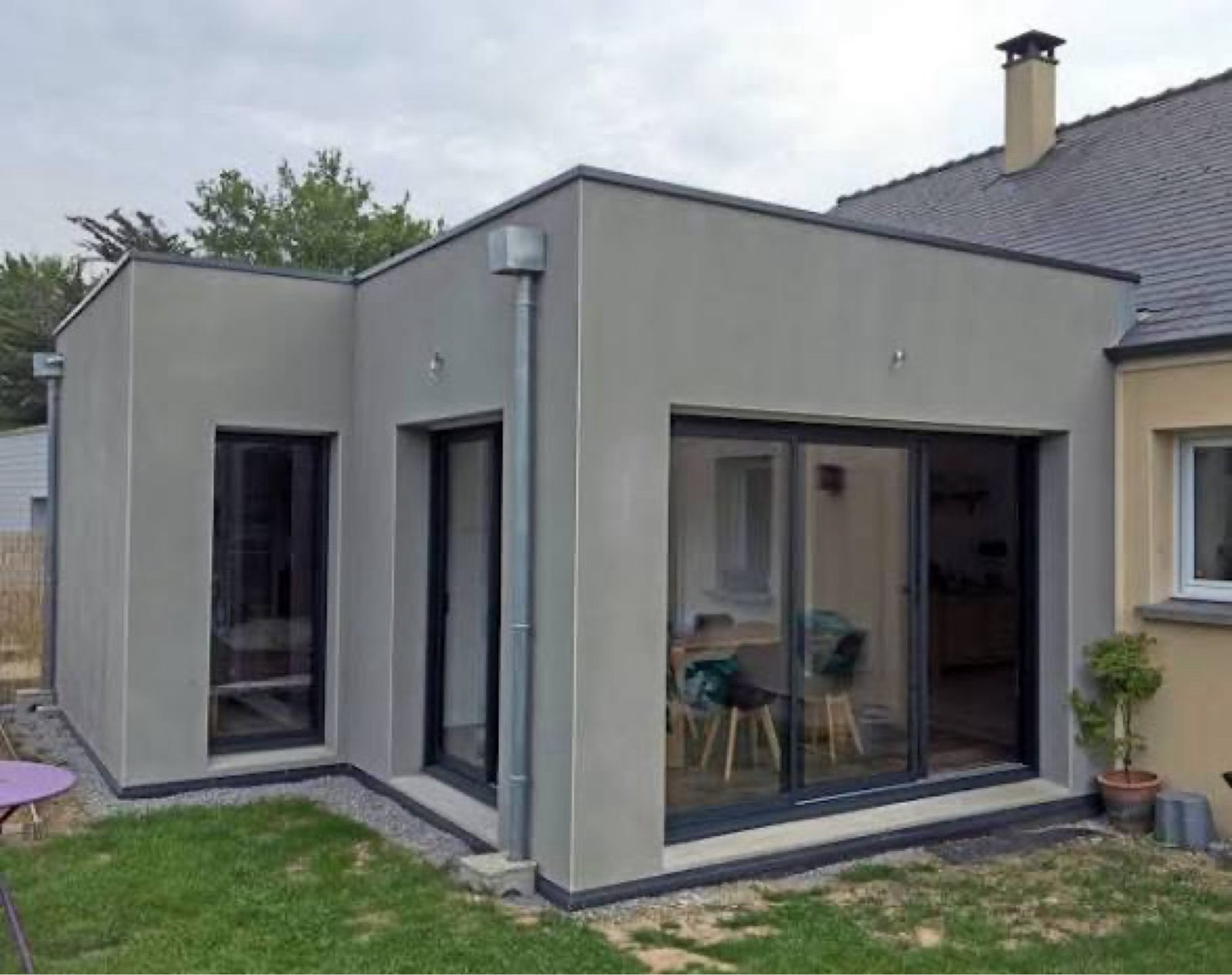 Rénovation-extension de maison à Rouen