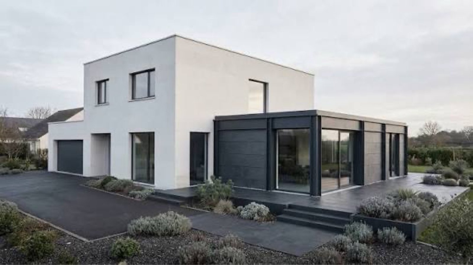 Rénovation de maison contemporaine à Evreux