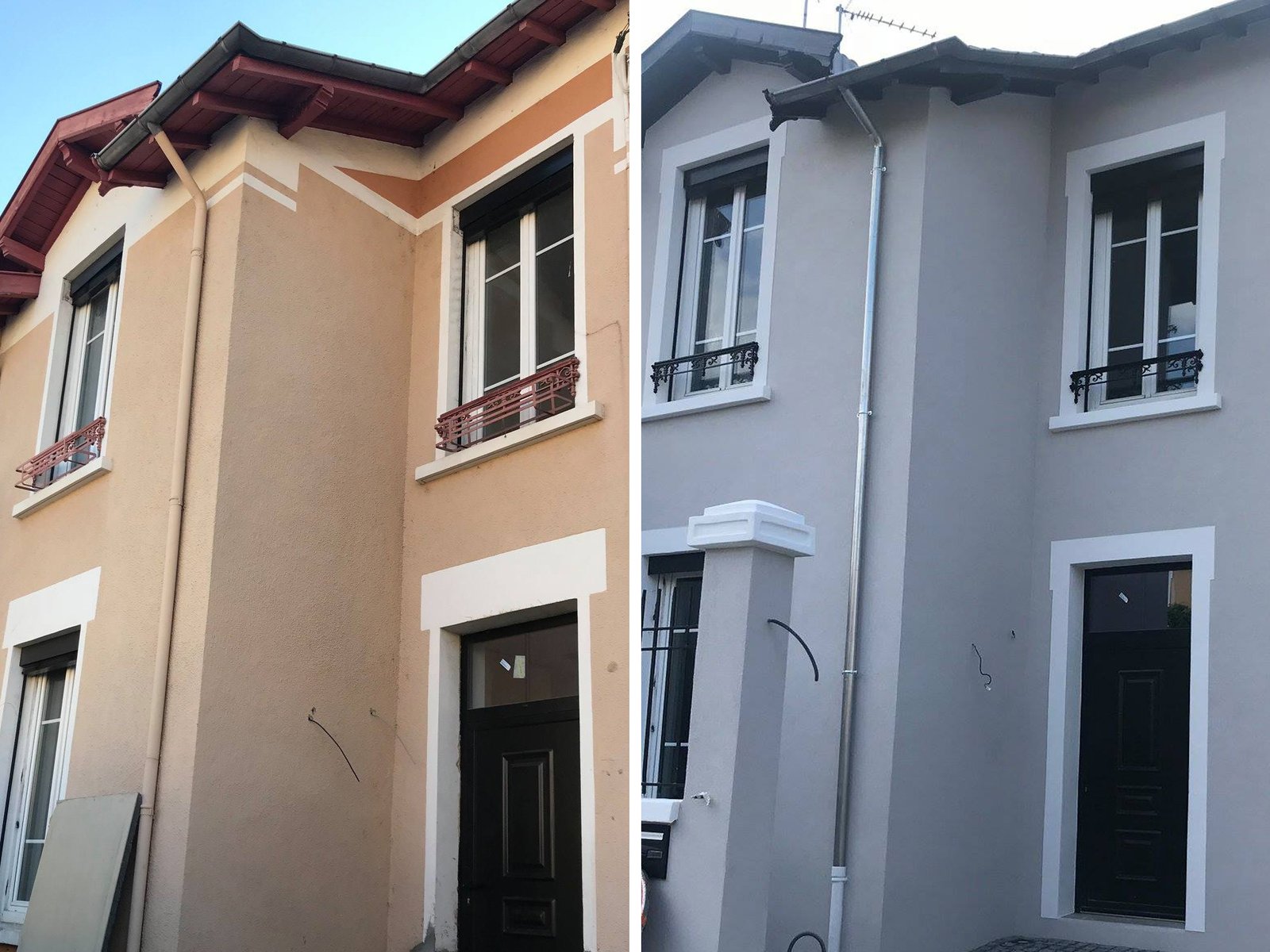 Rénovation de façade à Evreux